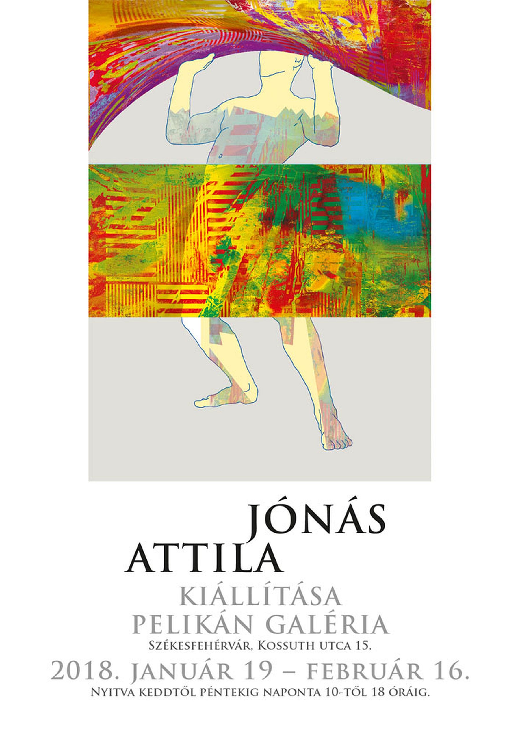 Jónás Attila kiállításának megnyitója a Pelikán Galériában